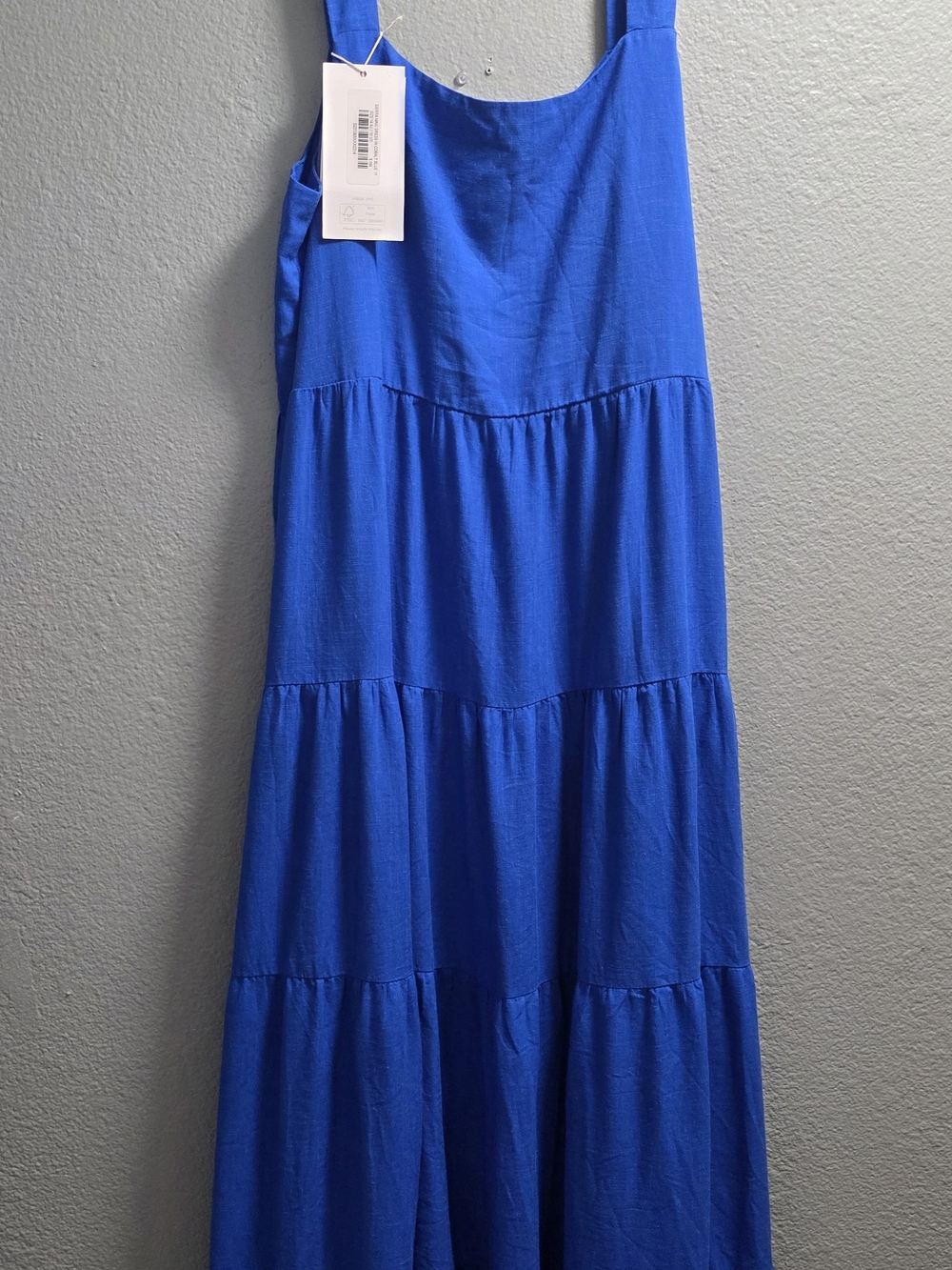 Mister Zimi cobalt blue Sierra maxi dress